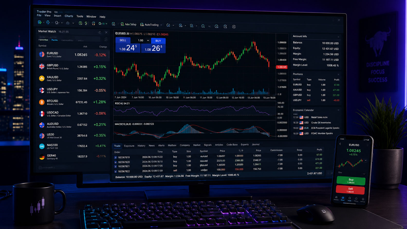 Meta Metrics Pro trading platform